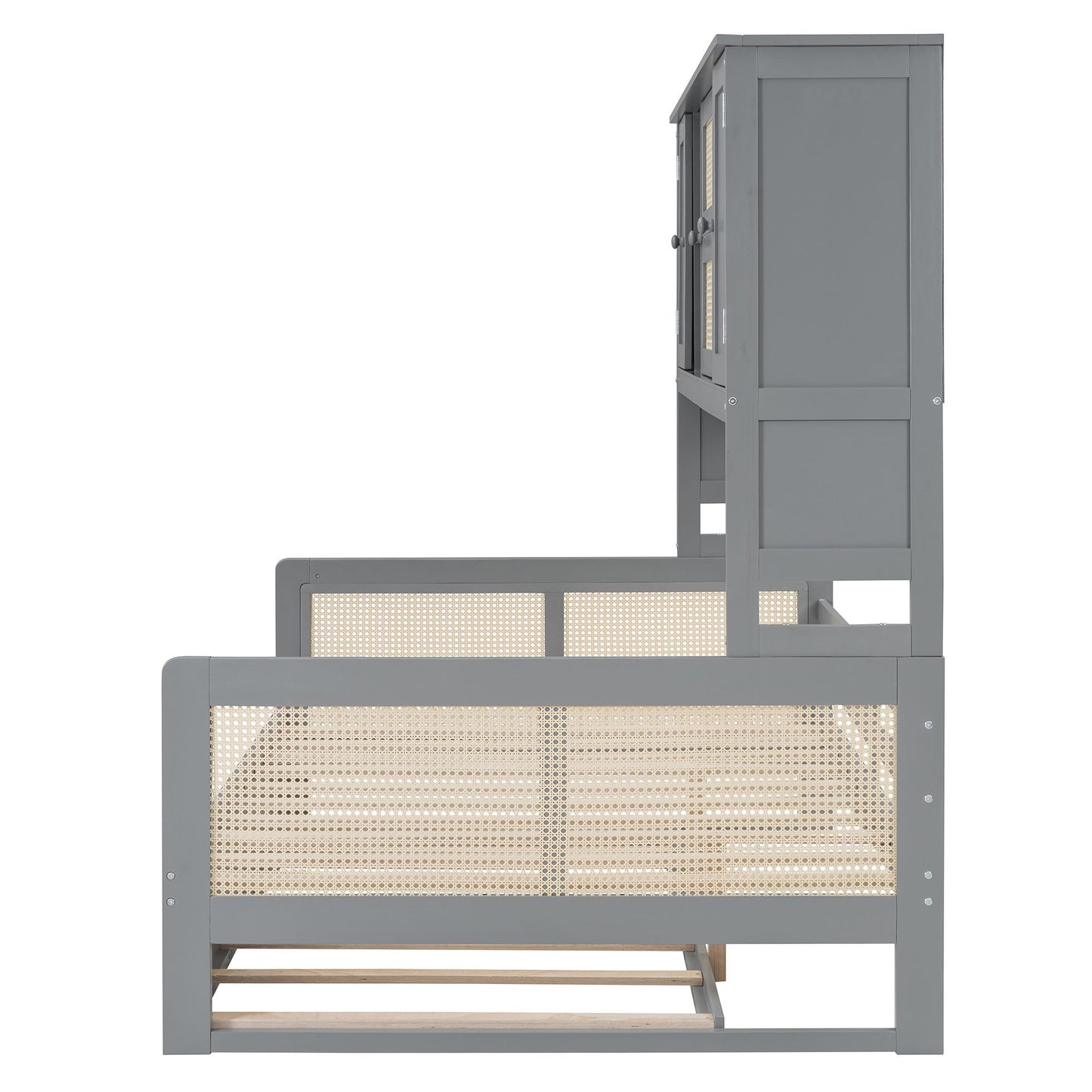 Daybed And All In One Cabinet And Shelf - The Sleep Loft - Online Mattress Showroom NYC