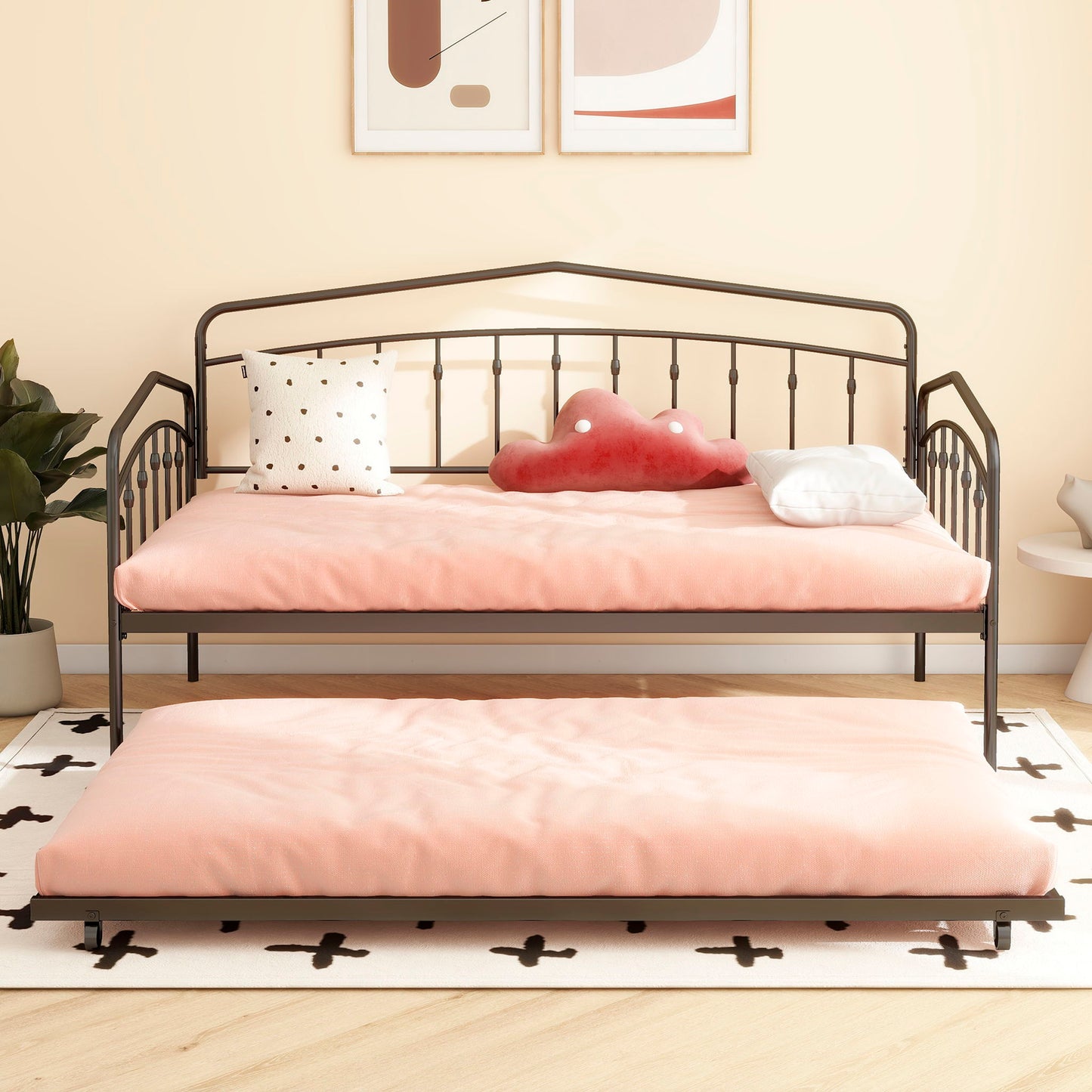 Fox - Daybed With Twin Trundle - The Sleep Loft - Online Mattress Showroom NYC