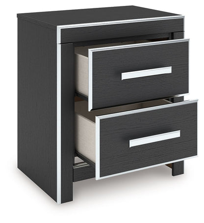 Zuraleus - Two Drawer Night Stand - The Sleep Loft - Online Mattress Showroom NYC