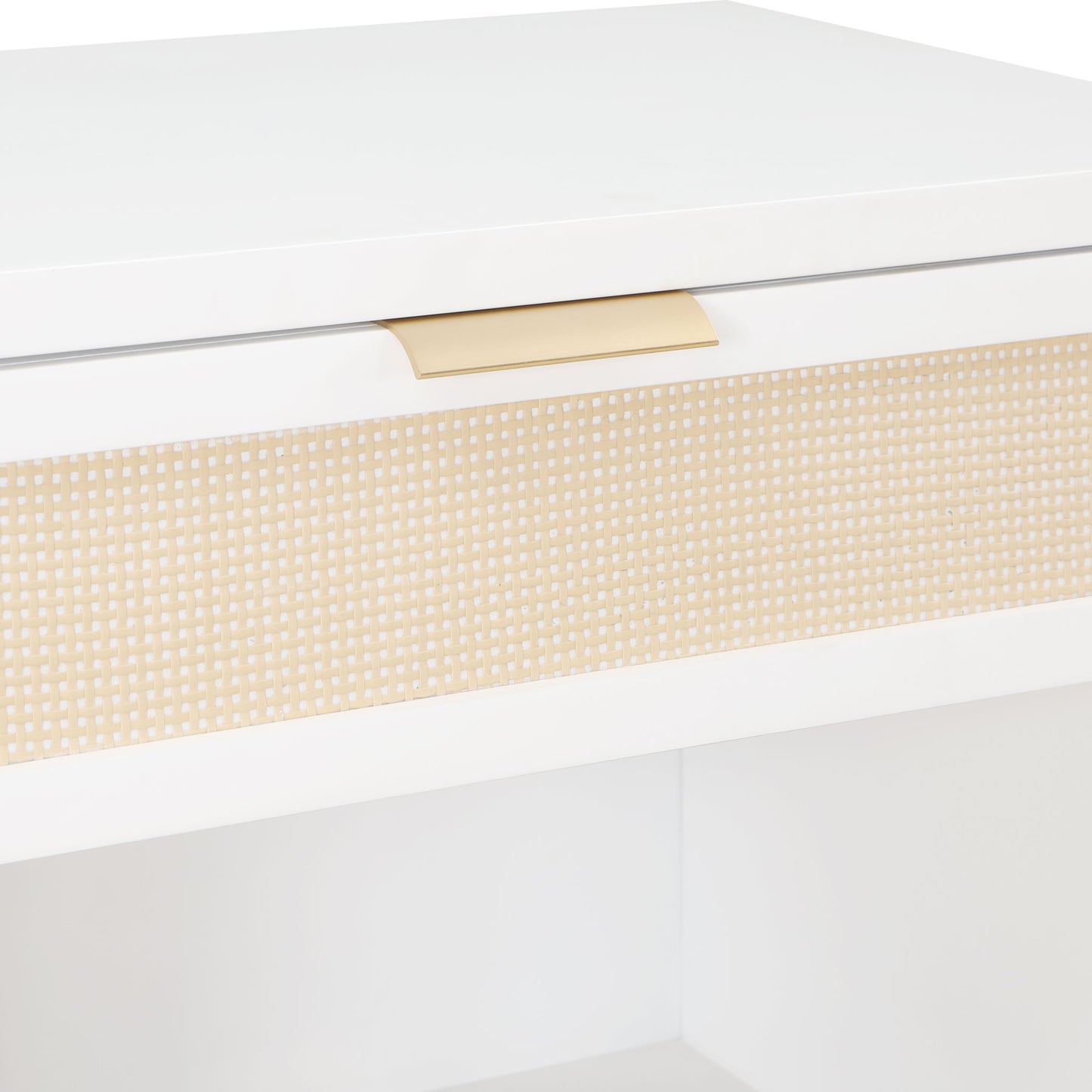 Blake - 1 Drawer Nightstand - White - The Sleep Loft - Online Mattress Showroom NYC