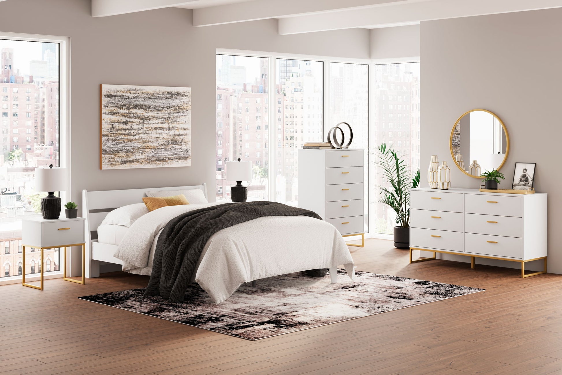 Socalle - Panel Platform Bed - The Sleep Loft - Online Mattress Showroom NYC