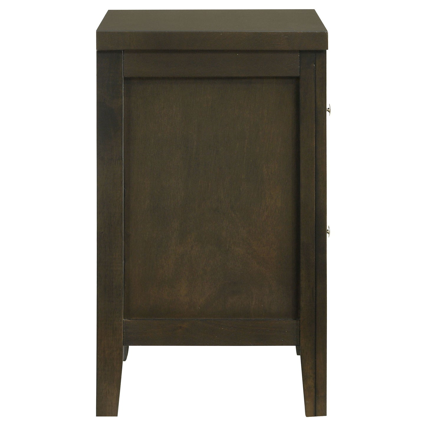 Clement - 2 Drawer Nightstand Bedside Table - Espresso - The Sleep Loft - Online Mattress Showroom NYC