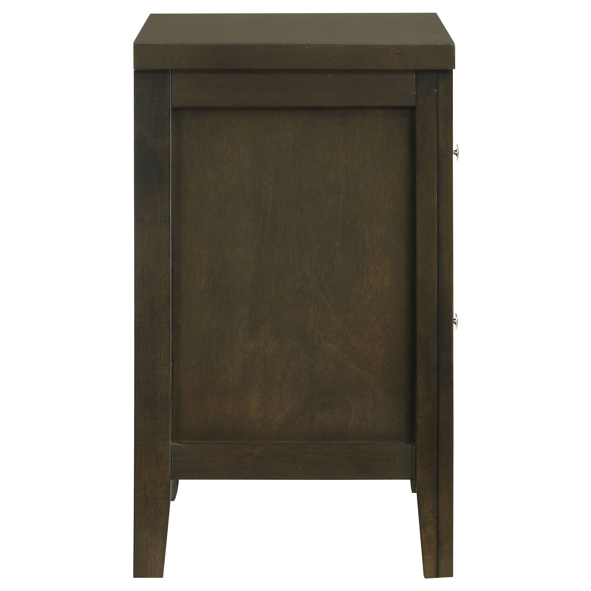 Clement - 2 Drawer Nightstand Bedside Table - Espresso - The Sleep Loft - Online Mattress Showroom NYC