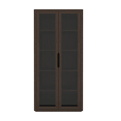 Rivington - Bookcase Cabinet With Glass Doors
