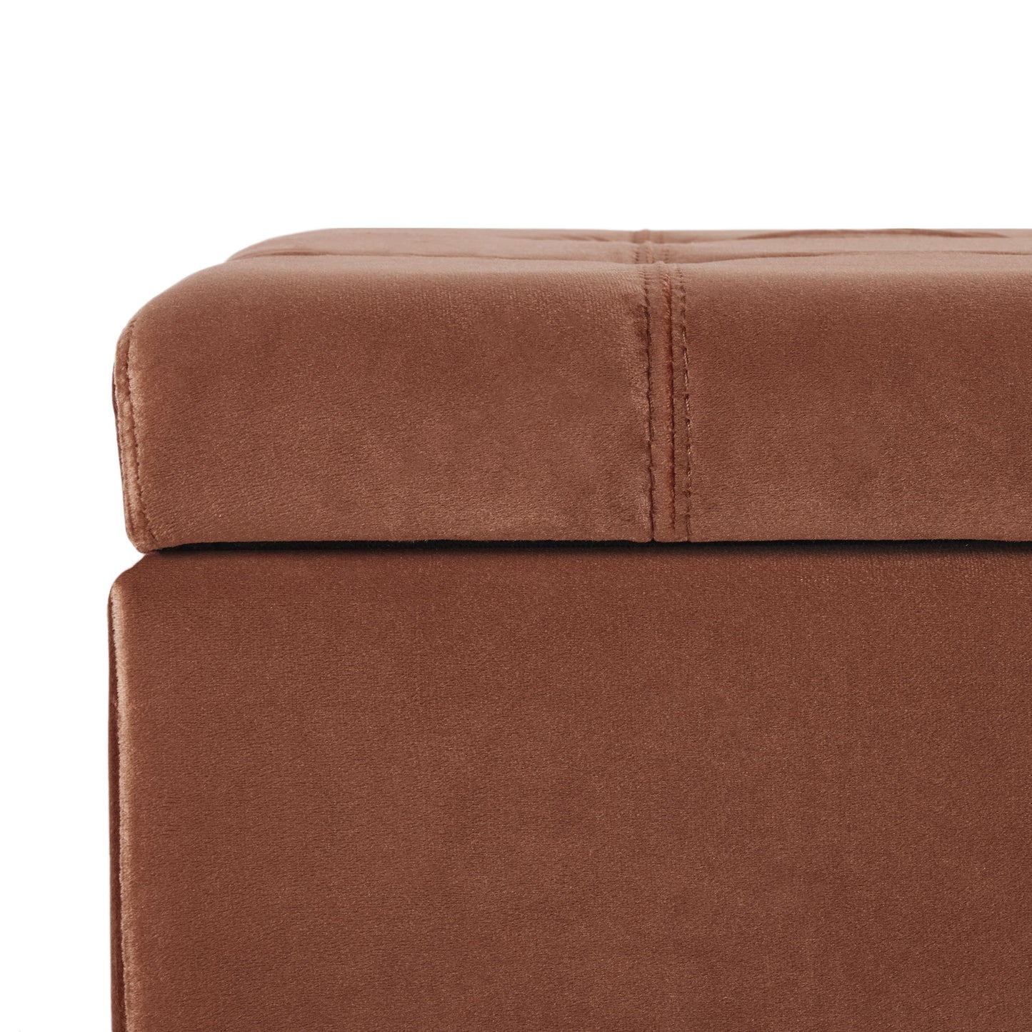 Wendover - Elegant Tufted Storage Bench With Lift-Up Top And Birch Wood Legs - The Sleep Loft - Online Mattress Showroom NYC