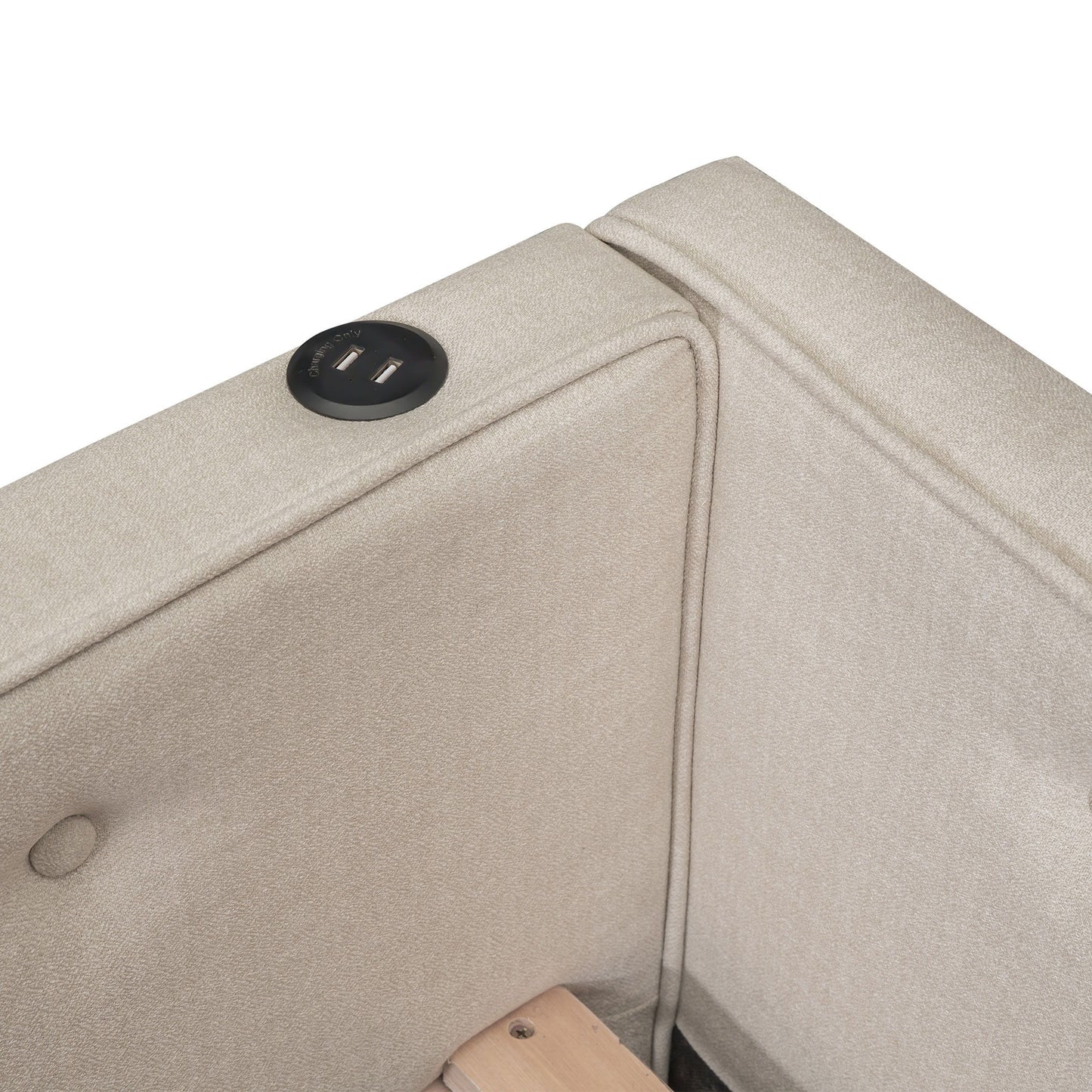 Platform Bed With USB Ports - The Sleep Loft - Online Mattress Showroom NYC