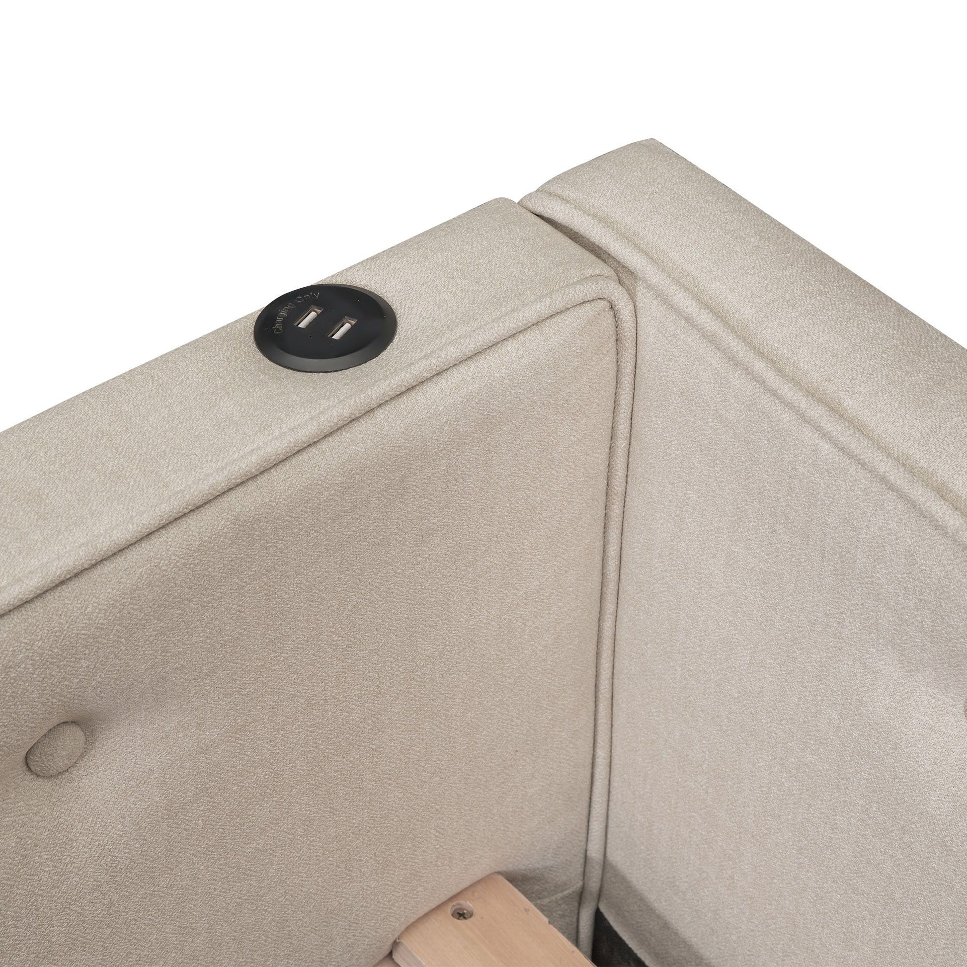 Platform Bed With USB Ports - The Sleep Loft - Online Mattress Showroom NYC