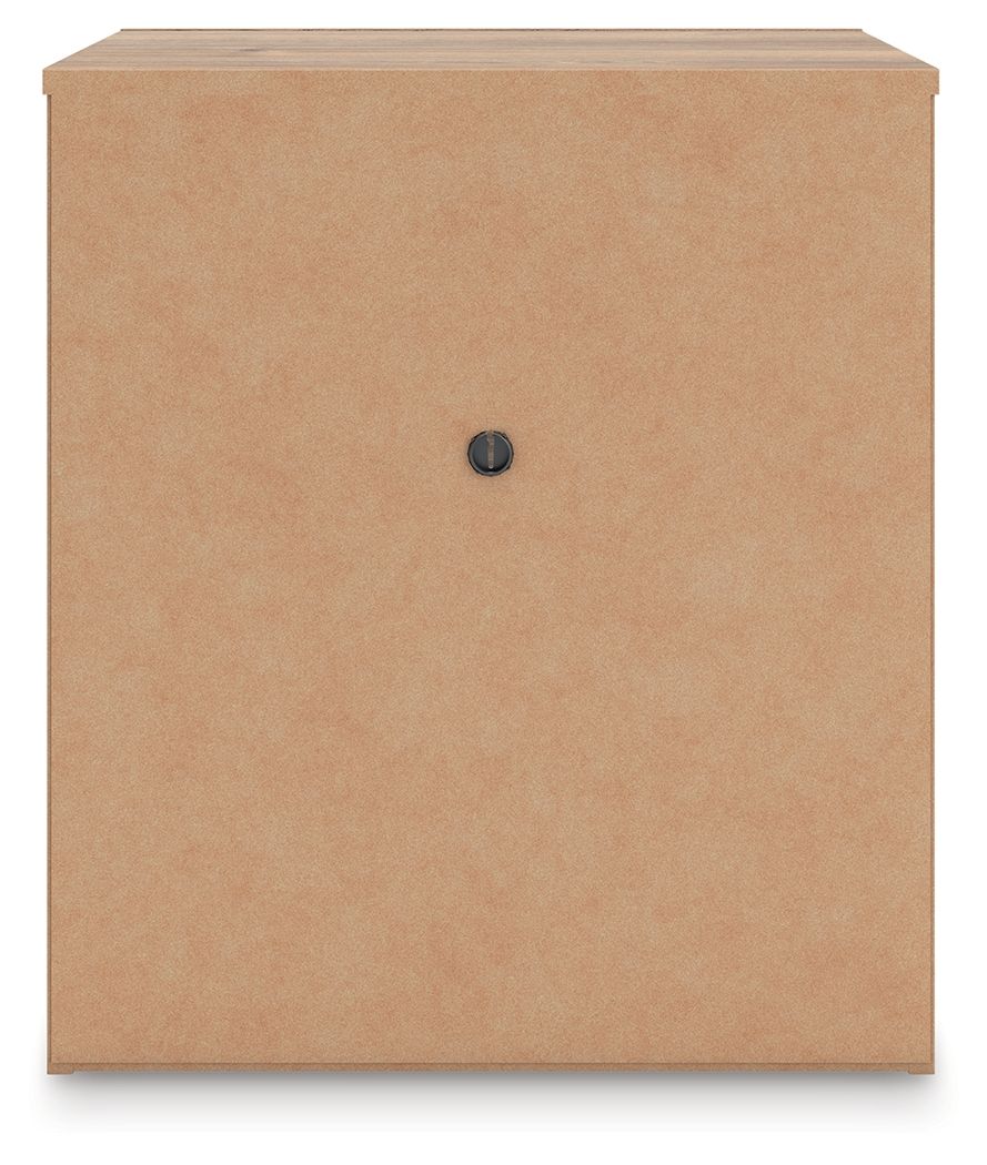 Kinlanni - One Drawer Night Stand - Tan - The Sleep Loft - Online Mattress Showroom NYC