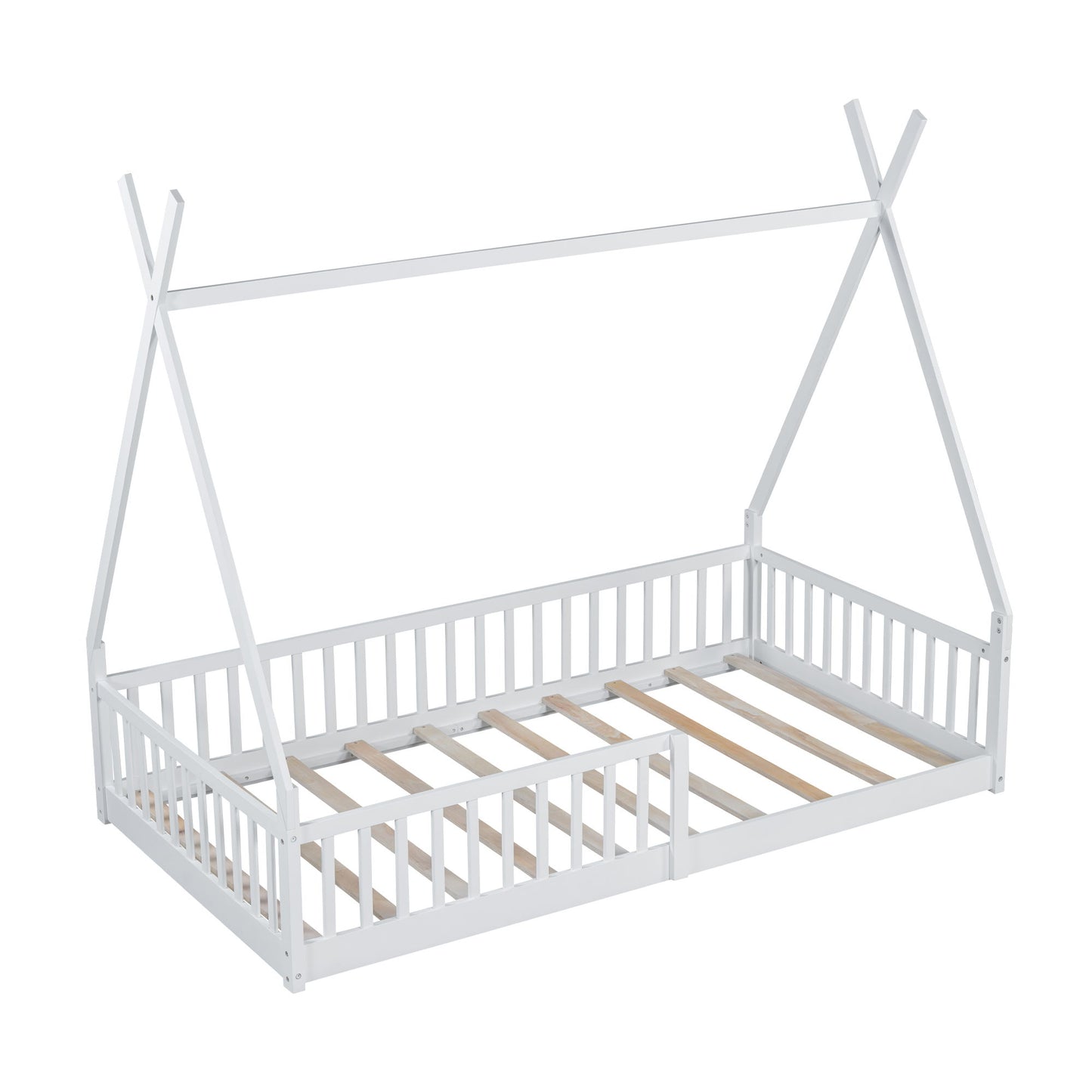 House Shaped Design Bed With Fence - The Sleep Loft - Online Mattress Showroom NYC