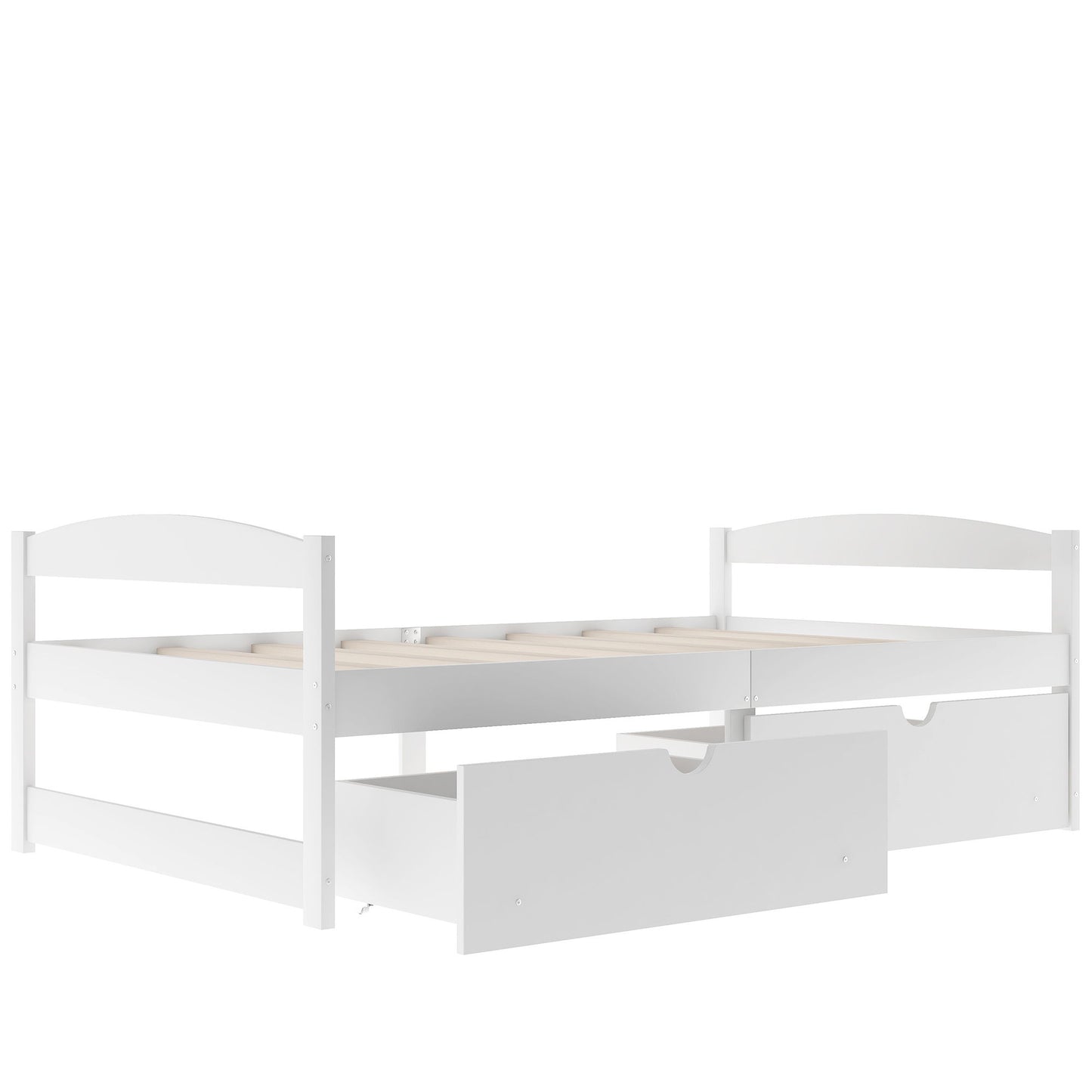 Platform Bed With 2 Drawers - The Sleep Loft - Online Mattress Showroom NYC