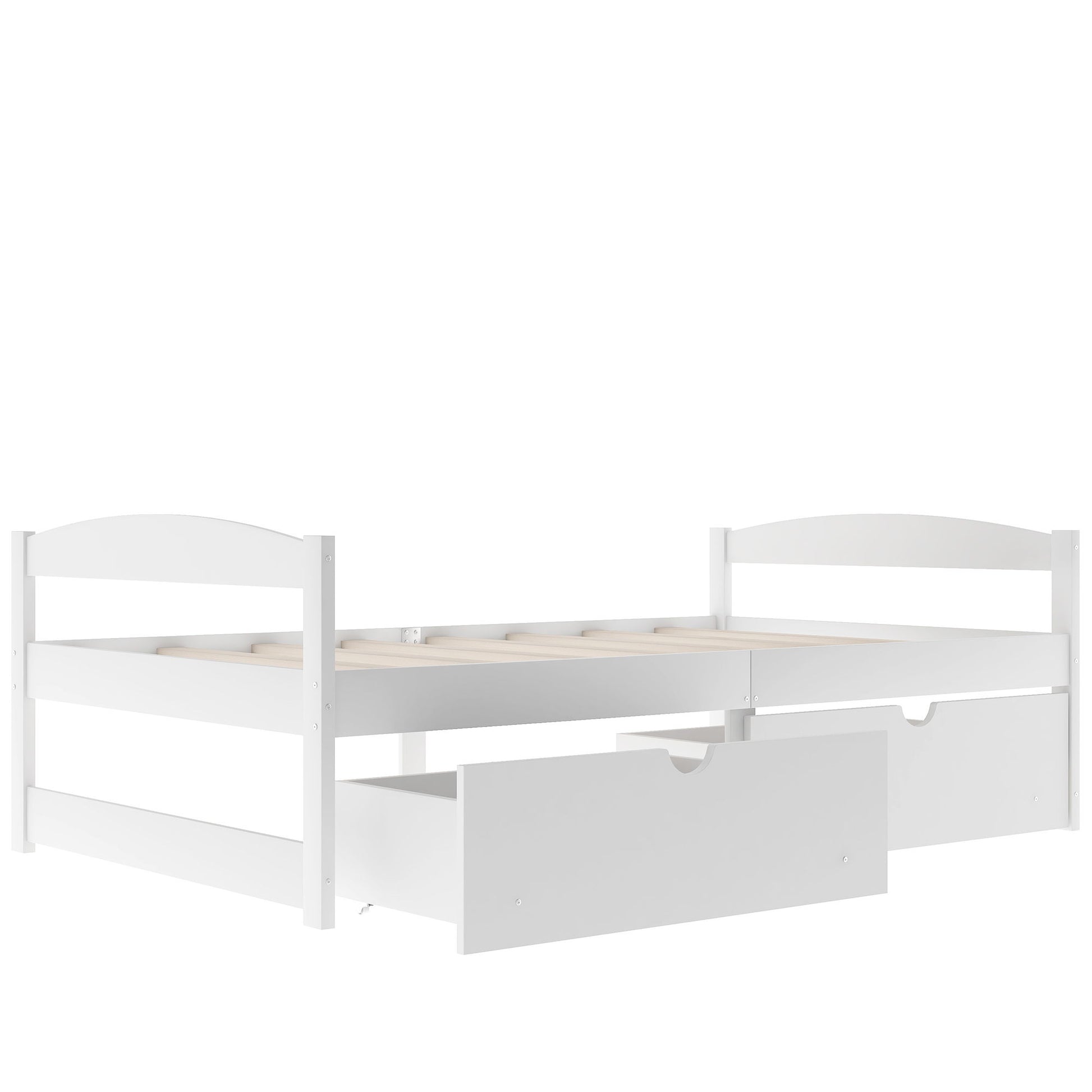 Platform Bed With 2 Drawers - The Sleep Loft - Online Mattress Showroom NYC