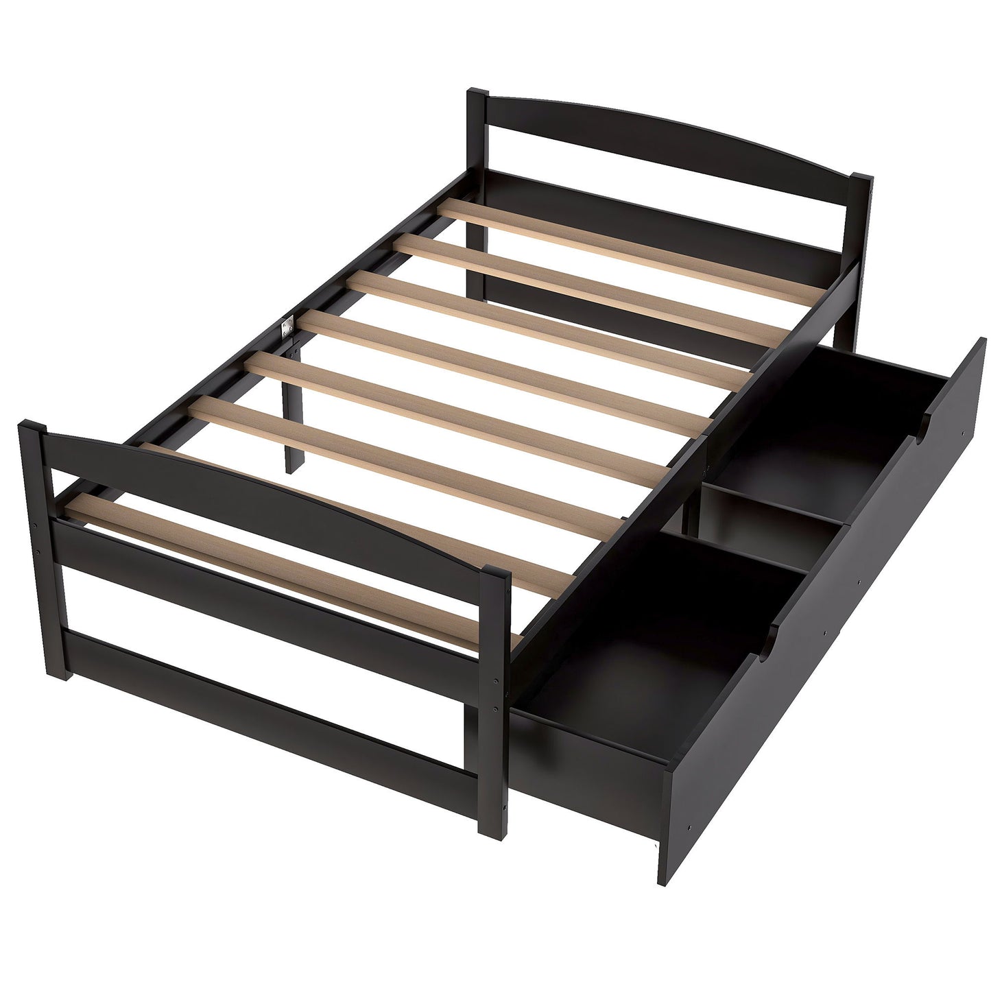 Platform Bed With 2 Drawers - The Sleep Loft - Online Mattress Showroom NYC