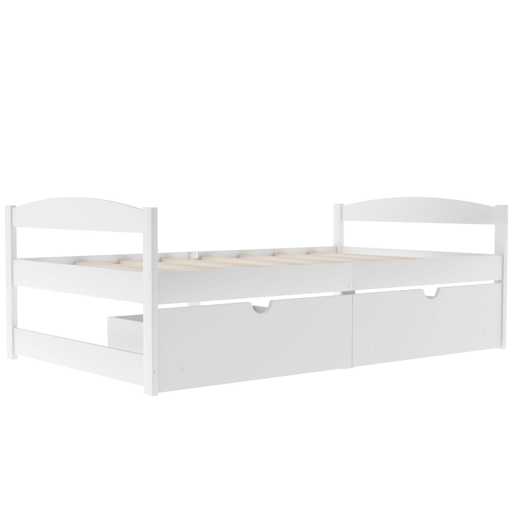 Platform Bed With 2 Drawers - The Sleep Loft - Online Mattress Showroom NYC