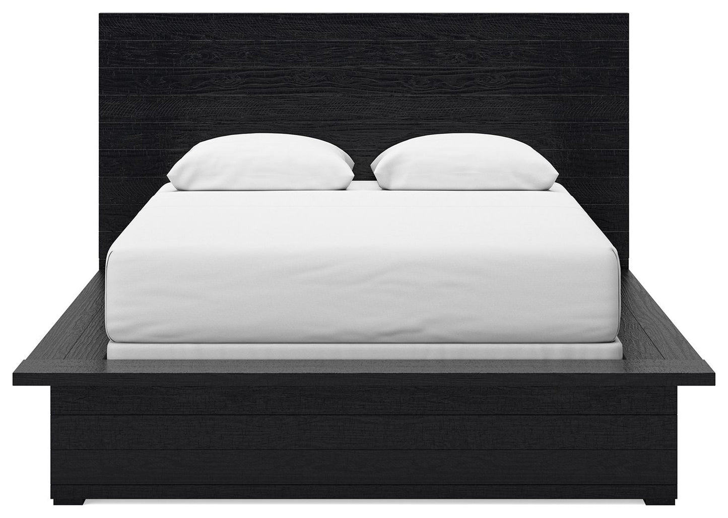 Londer - Queen Panel Bed - Black - The Sleep Loft - Online Mattress Showroom NYC