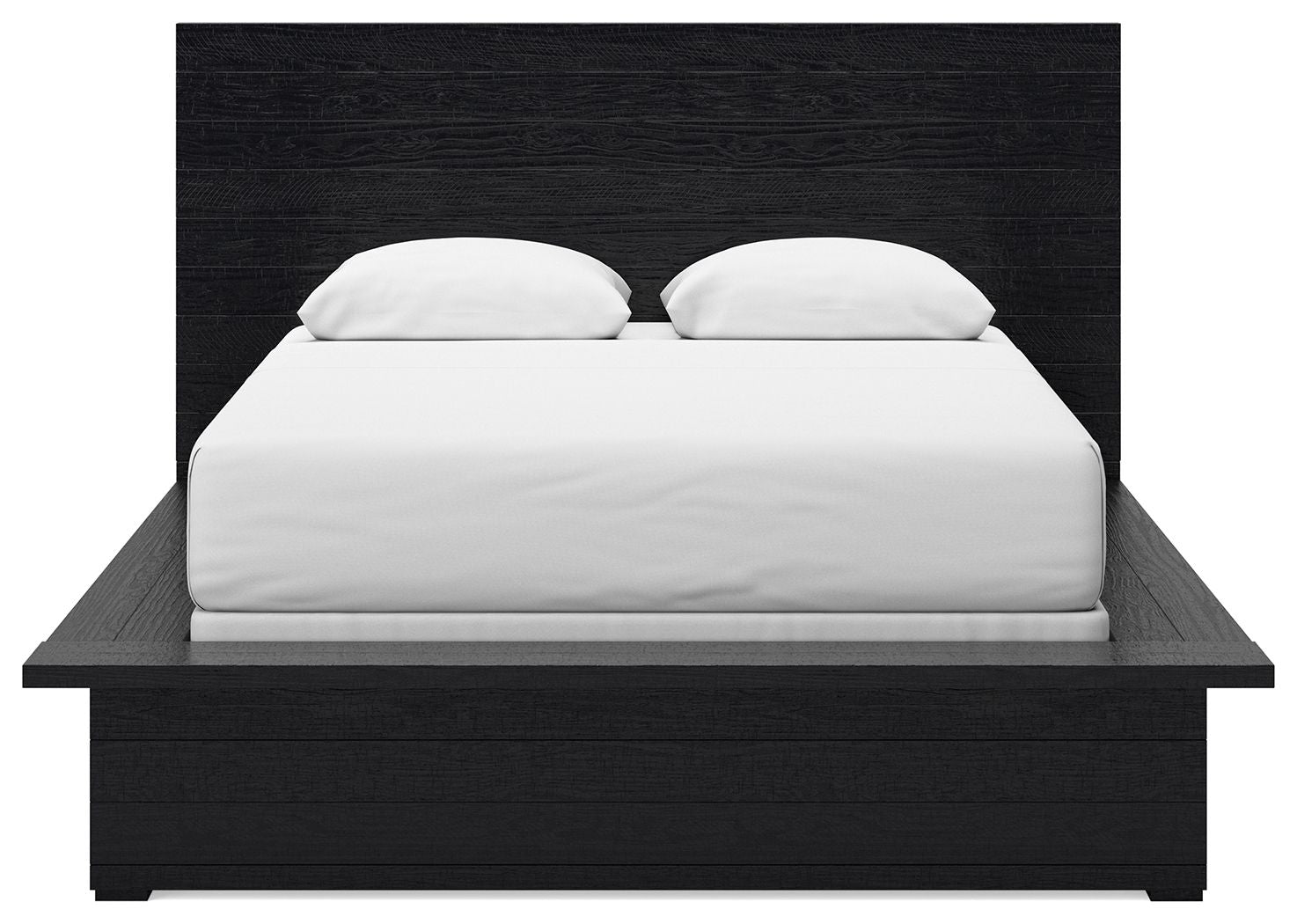 Londer - Queen Panel Bed - Black - The Sleep Loft - Online Mattress Showroom NYC