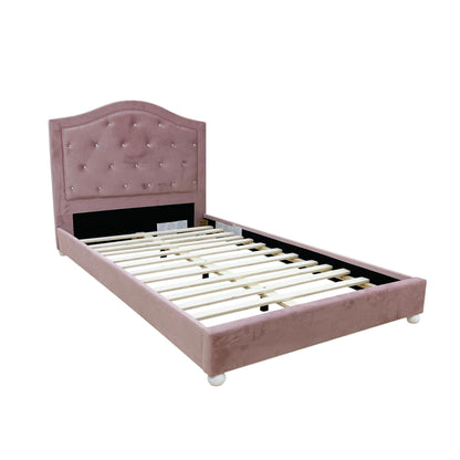 Reggie - Twin Bed - Pink - The Sleep Loft - Online Mattress Showroom NYC