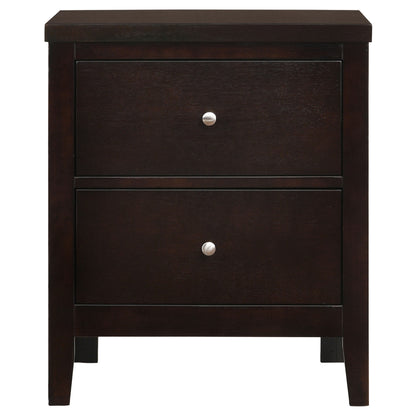 Carlton 4-piece California King Bedroom Set Cappuccino