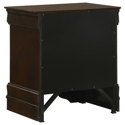 Louis Philippe 5-piece Eastern King Bedroom Set Cappuccino