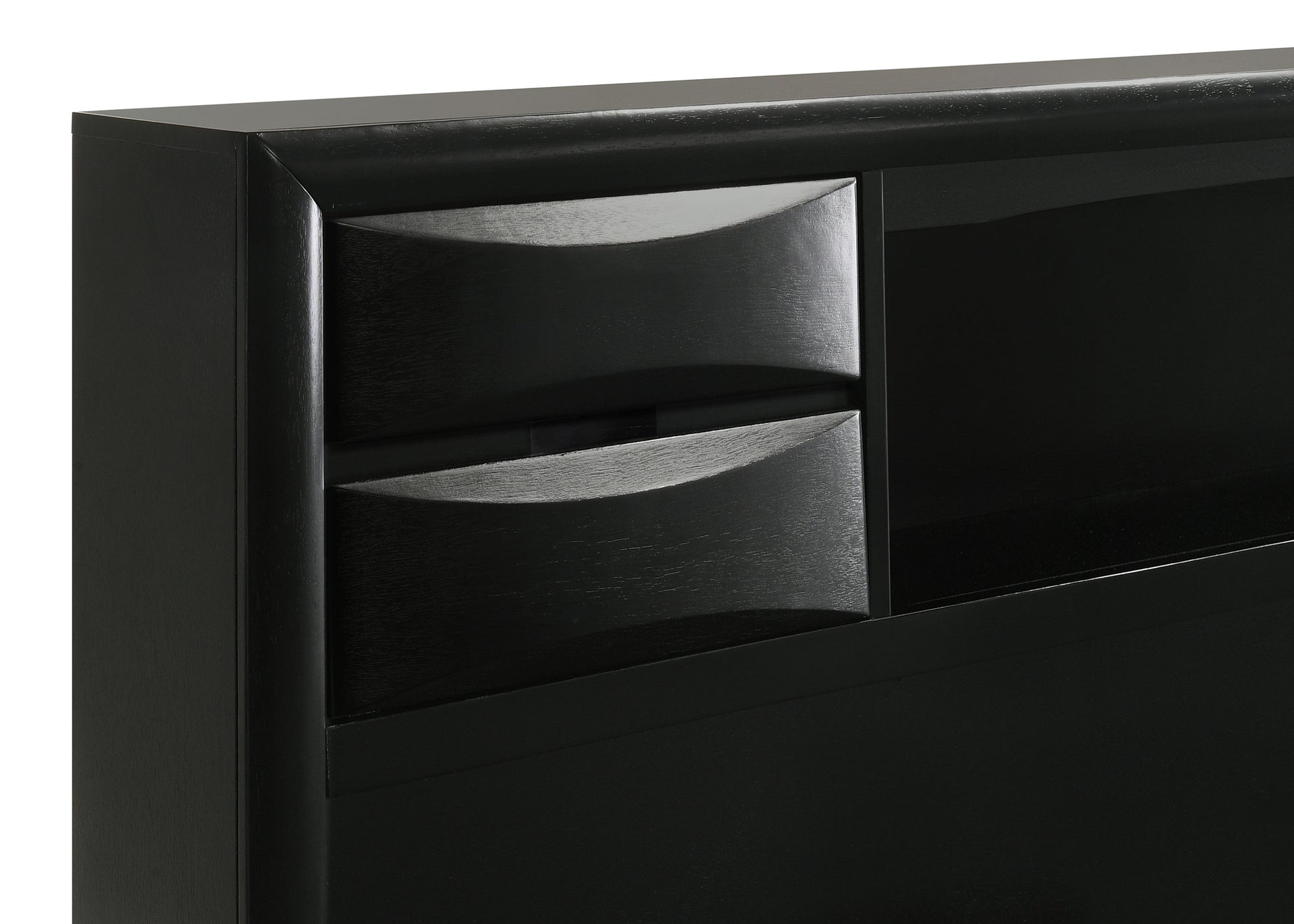Briana 4-piece Eastern King Bedroom Set Black