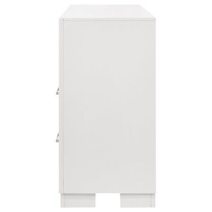 Jessica 6-drawer Dresser Snow White
