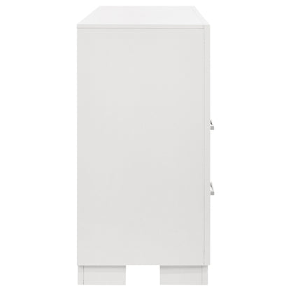 Jessica 6-drawer Dresser Snow White