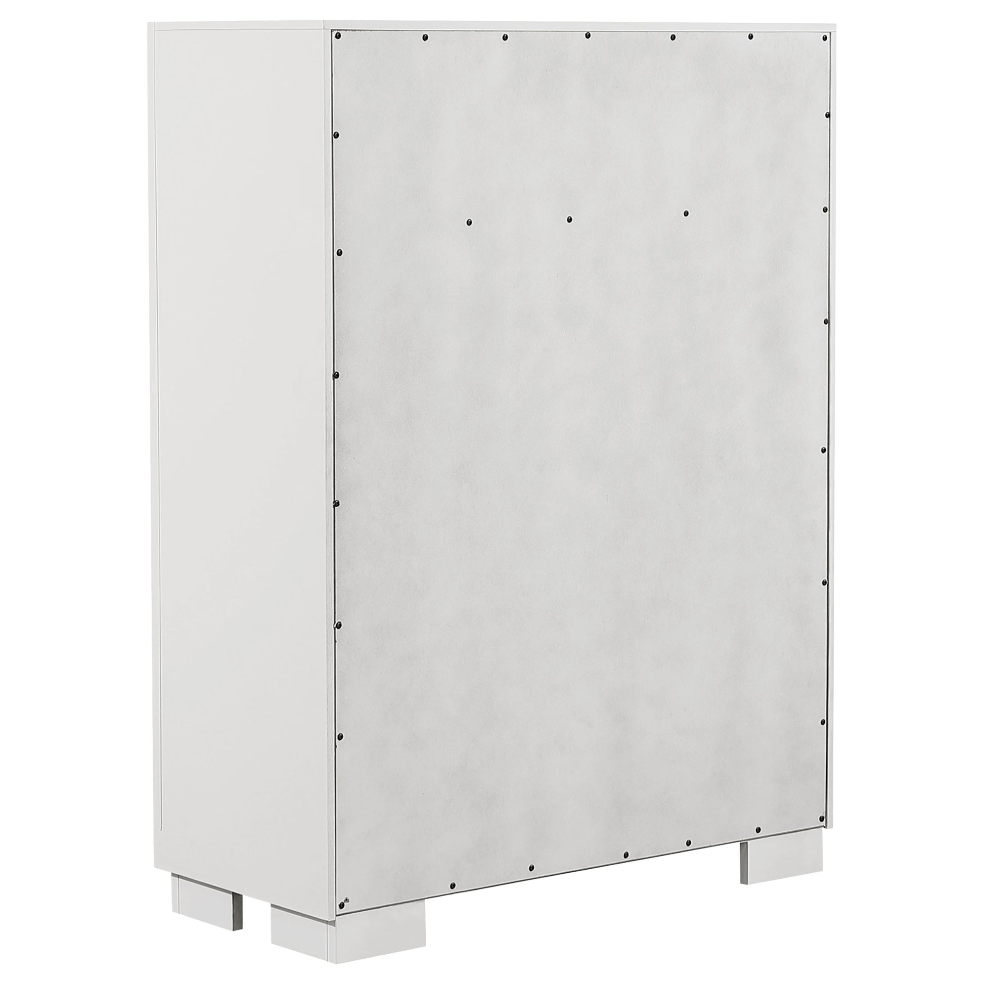 Jessica 5-drawer Bedroom Chest Snow White