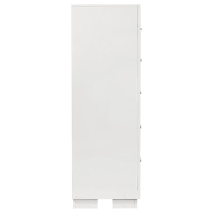 Jessica 5-drawer Bedroom Chest Snow White