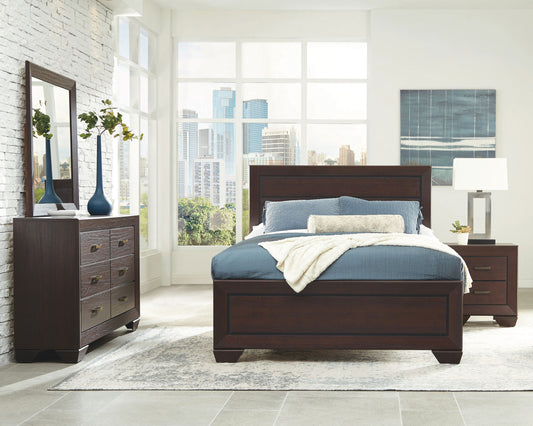 Kauffman 4-piece California King Bedroom Set Dark Cocoa - The Sleep Loft - Online Mattress Showroom NYC
