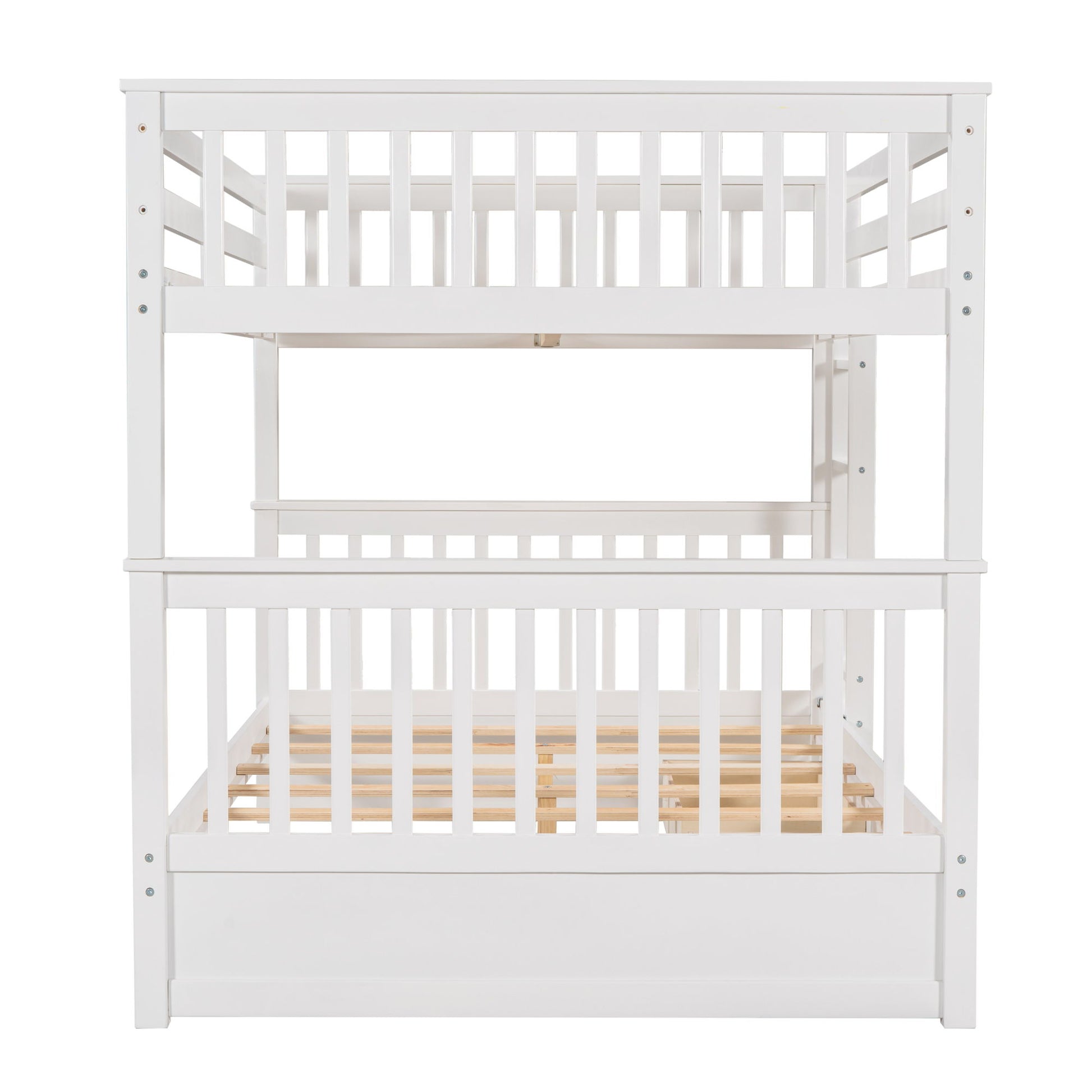 Bunk Bed With Ladders And 2 Storage Drawers - The Sleep Loft - Online Mattress Showroom NYC