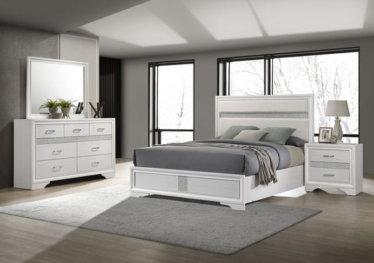 Miranda 4-piece California King Bedroom Set White - The Sleep Loft - Online Mattress Showroom NYC