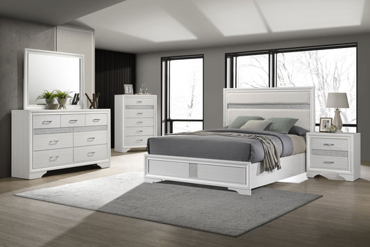 Miranda 5-piece California King Bedroom Set White - The Sleep Loft - Online Mattress Showroom NYC