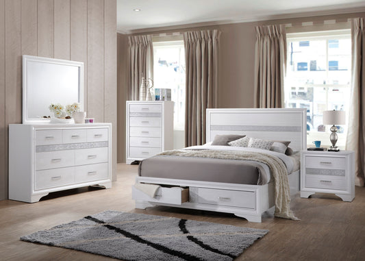 Miranda 5-piece California King Bedroom Set White - The Sleep Loft - Online Mattress Showroom NYC