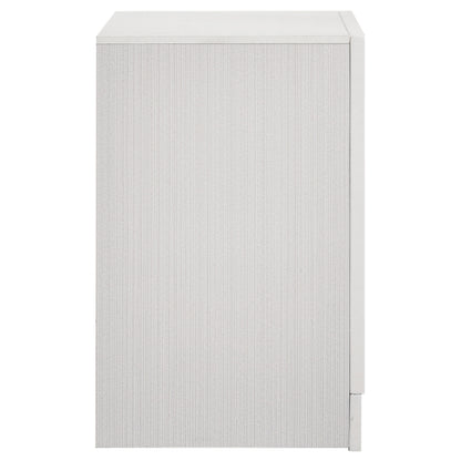 Miranda 3-drawer Nightstand Bedside Table White