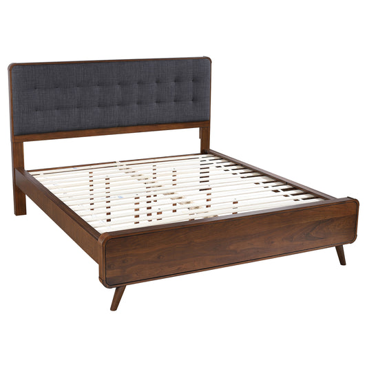 Robyn Wood California King Platform Bed Dark Walnut - The Sleep Loft - Online Mattress Showroom NYC