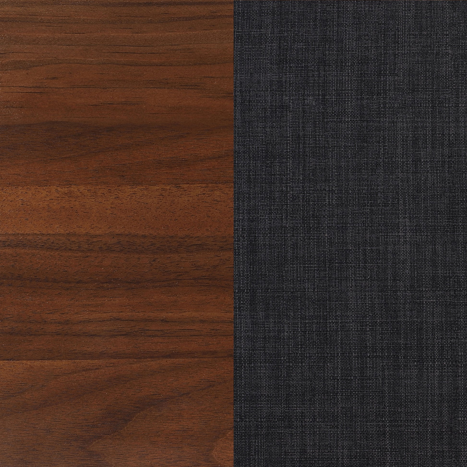 Robyn Wood Twin Platform Bed Dark Walnut