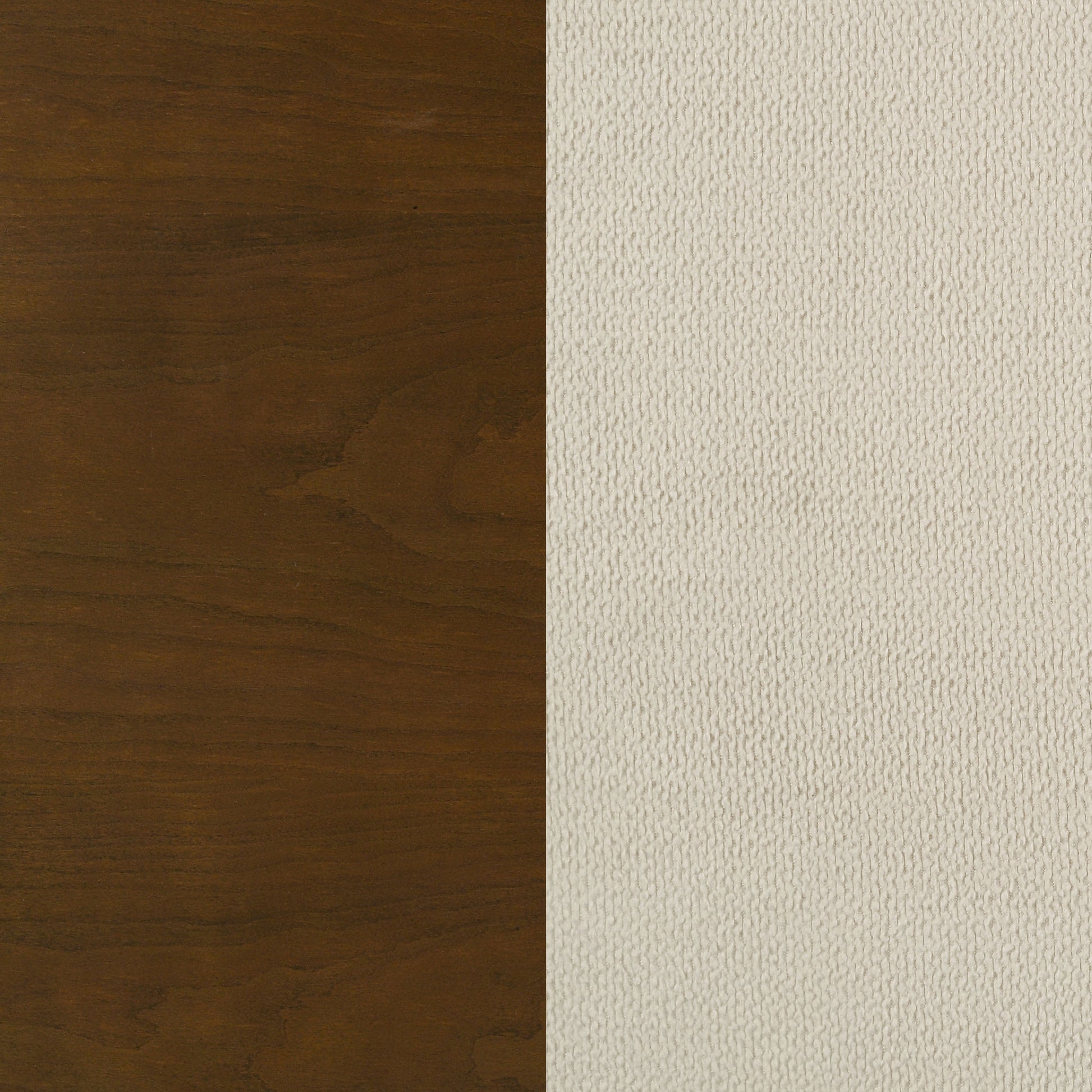 Garland 58-inch Queen Panel Bed Cream and Brown Cherry