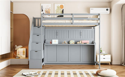 Murphy Bed With Smart Hydraulic System And Desk Design - The Sleep Loft - Online Mattress Showroom NYC