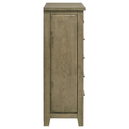 Hazlewood 5-drawer Bedroom Chest of Drawers Vineyard Oak