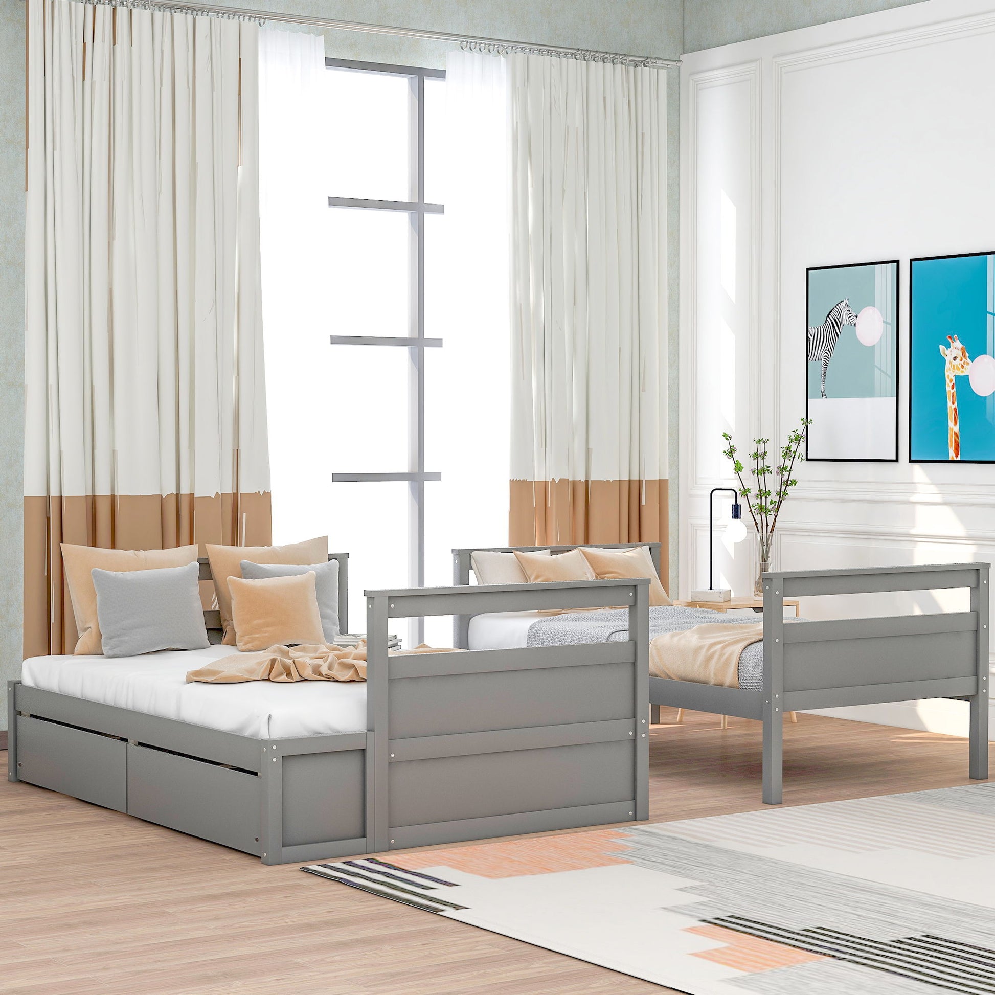 Bunk Bed With Storage - The Sleep Loft - Online Mattress Showroom NYC