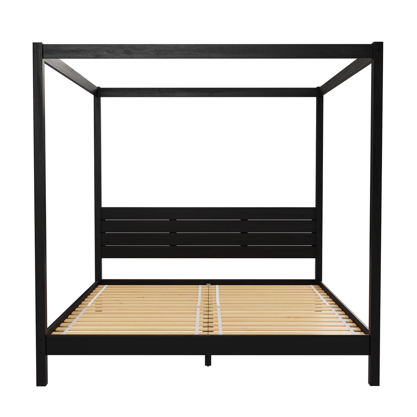 Canopy Bed Frame Modern Minimalist Boho - The Sleep Loft - Online Mattress Showroom NYC