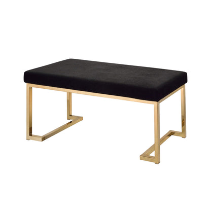 Boice - Bench - Black - The Sleep Loft - Online Mattress Showroom NYC