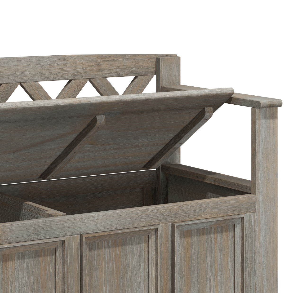 Amherst - Handcrafted Entryway Storage Bench - The Sleep Loft - Online Mattress Showroom NYC