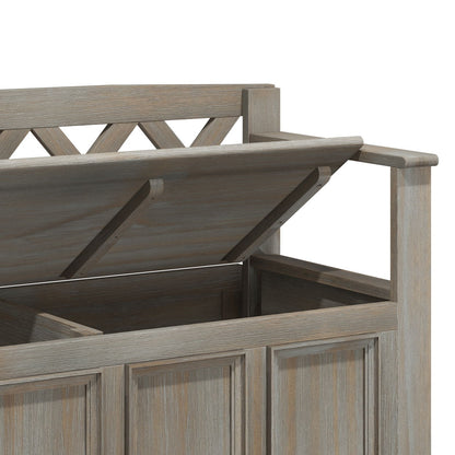 Amherst - Handcrafted Entryway Storage Bench - The Sleep Loft - Online Mattress Showroom NYC