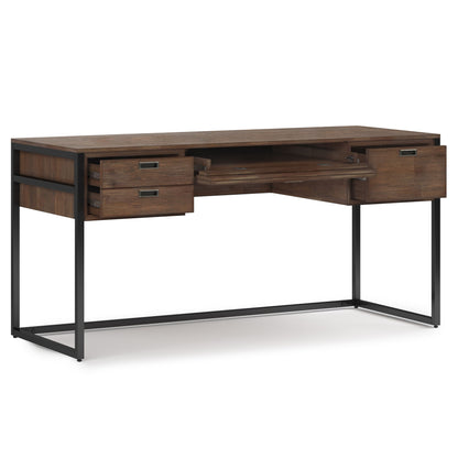 Richmond - Desk - Rustic Natural Aged Brown - The Sleep Loft - Online Mattress Showroom NYC