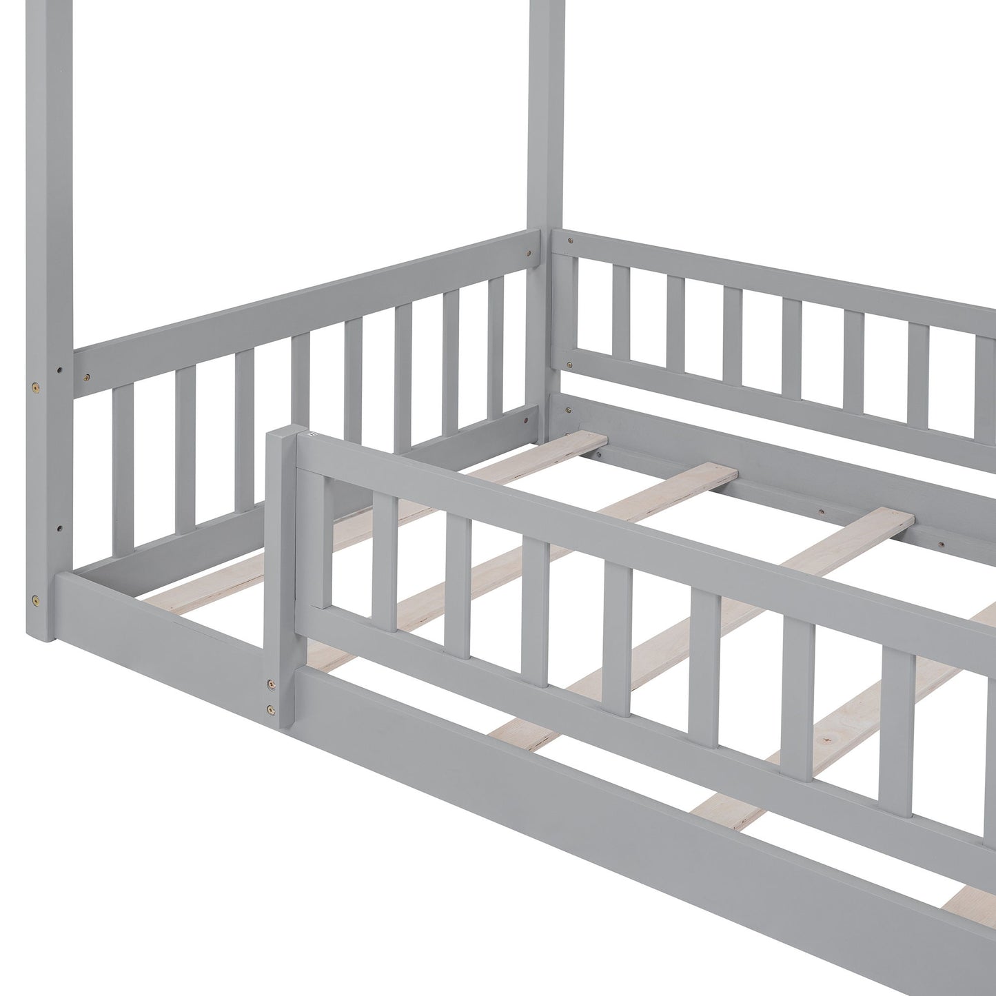 Bed House Bed Frame With Fence - The Sleep Loft - Online Mattress Showroom NYC