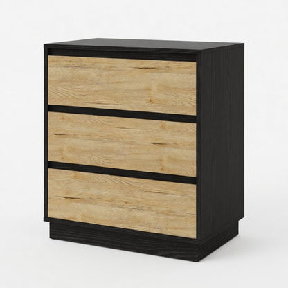 3 Drawer Nightstand, Bedroom Side Table