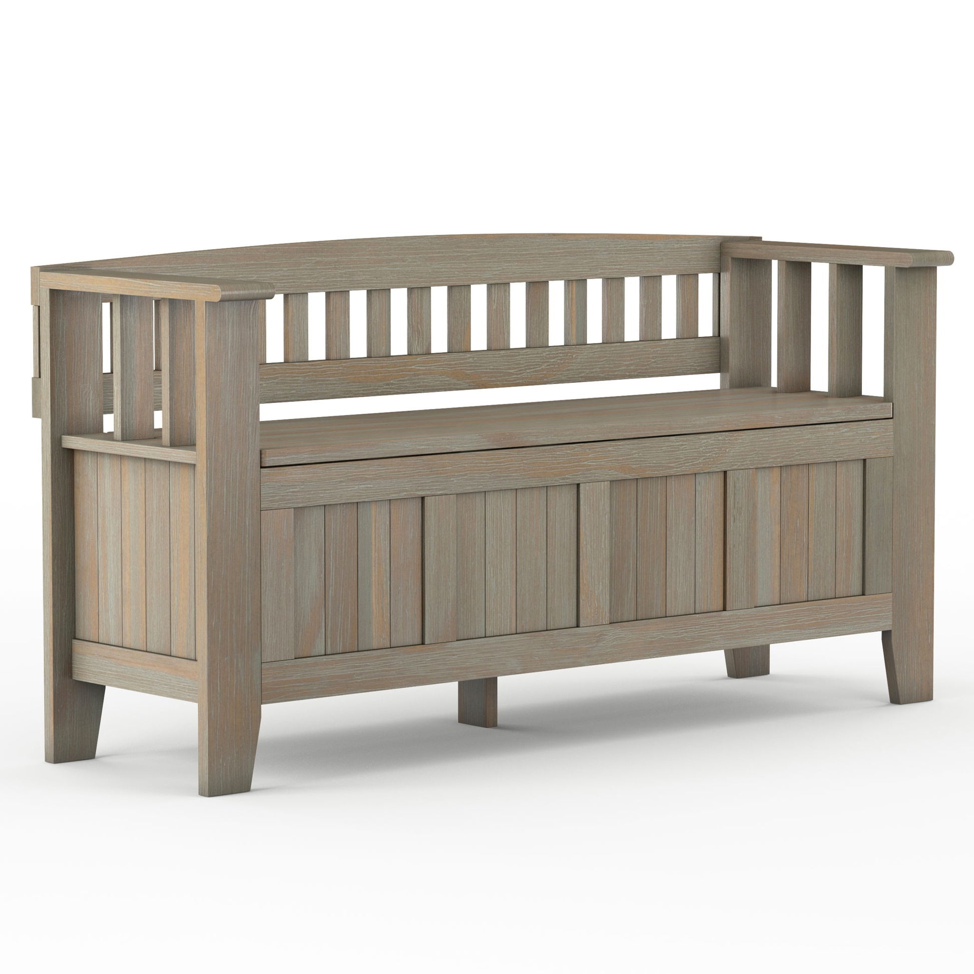 Acadian - Entryway Storage Bench, Handcrafted - The Sleep Loft - Online Mattress Showroom NYC