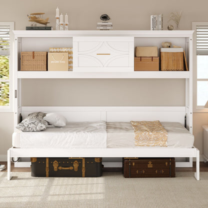 Murphy Bed With Charging Station And Drawer - The Sleep Loft - Online Mattress Showroom NYC
