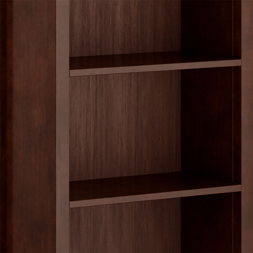 Artisan - 5 Shelf Bookcase, Handcrafted - The Sleep Loft - Online Mattress Showroom NYC