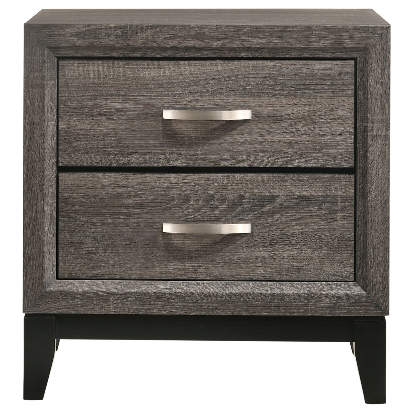 Watson Four-piece Full Bedroom Set Grey Oak